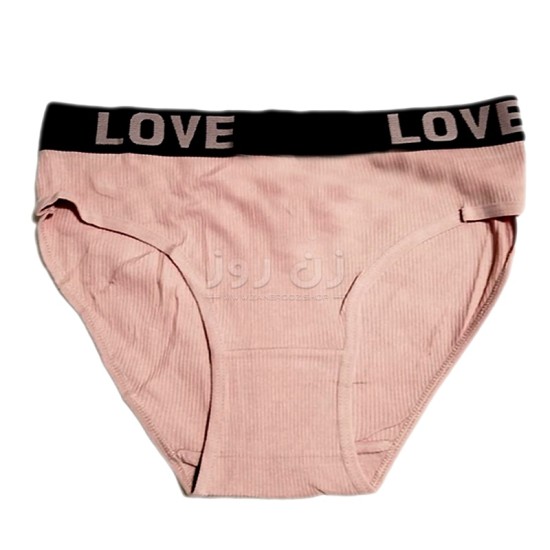 شورت کمر کش طرح Love سایز XL-کالباسی