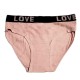 شورت کمر کش طرح Love سایز XL-کالباسی