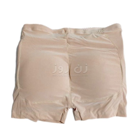 شورت زنانه پروتز اسفنجی بغل ران و باسن سایز 3XL - کرم شورت زنانه پروتز اسفنجی بغل ران و باسن سایز 3XL - کرم