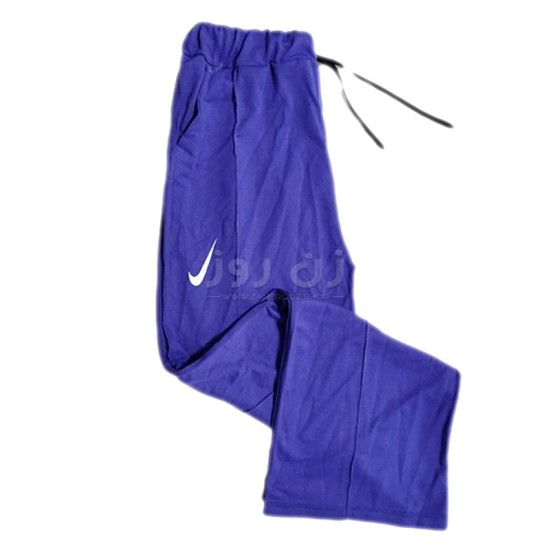 شلوار بگ زنانه طرح نایکی (Nike)-بنفش