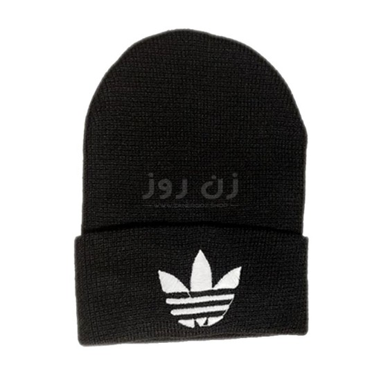 کلاه زمستانی زنانه و دخترانه طرح آدیداس Adidas - مشکی کلاه زمستانی زنانه و دخترانه طرح آدیداس Adidas - مشکی