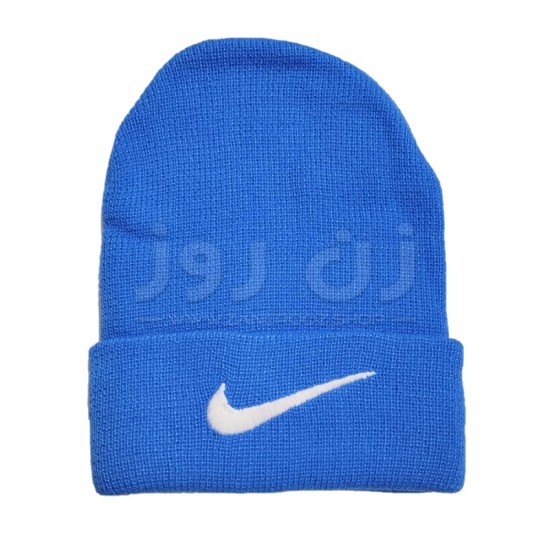 کلاه زمستانی زنانه و دخترانه طرح نایک Nike - آبی