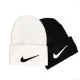 کلاه زمستانی زنانه و دخترانه طرح نایک Nike - مشکی