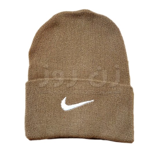 کلاه زمستانی زنانه و دخترانه طرح نایک Nike - نسکافه ای